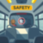 A symbol of safety in a bus.jpg