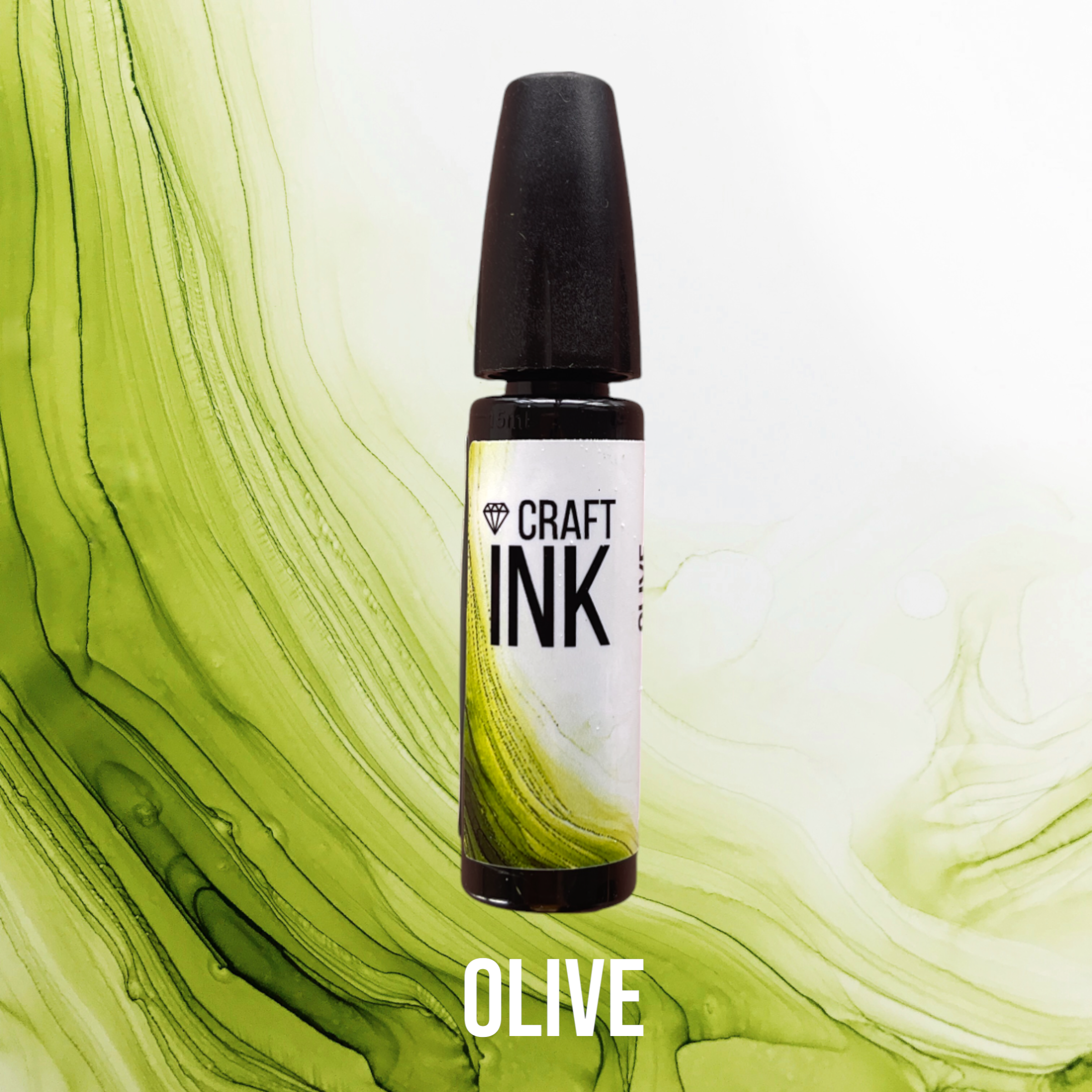 Craft Ink, Olive, 15ml