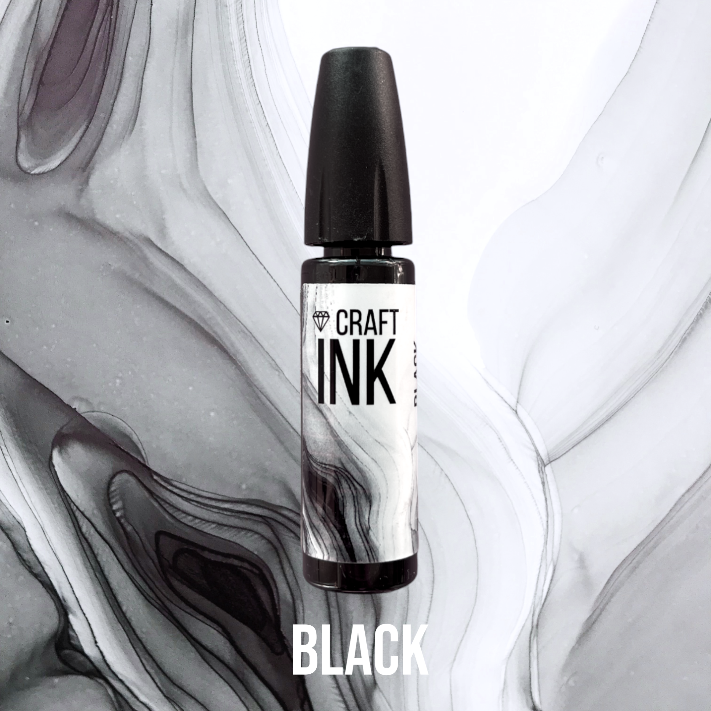 Спиртовые чернила Craft INK (носик игла), Black