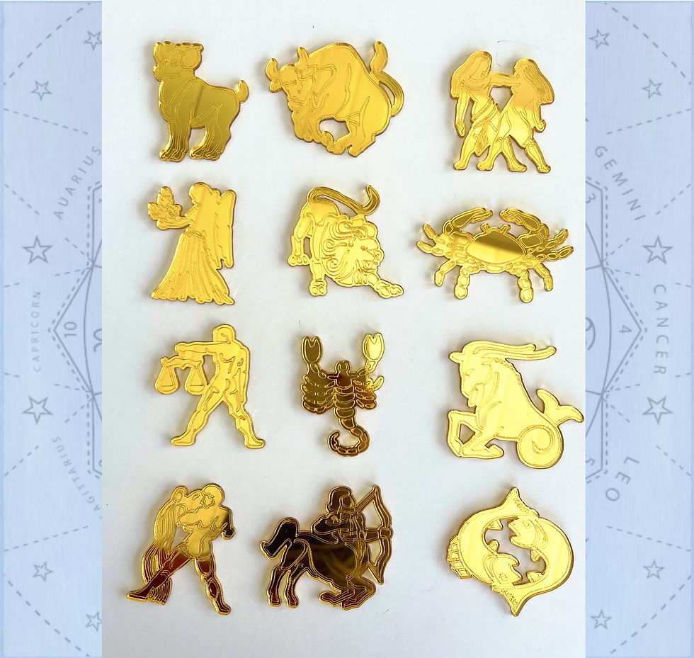Miniatura: Mirror Decor Astrological signs of the zodiac