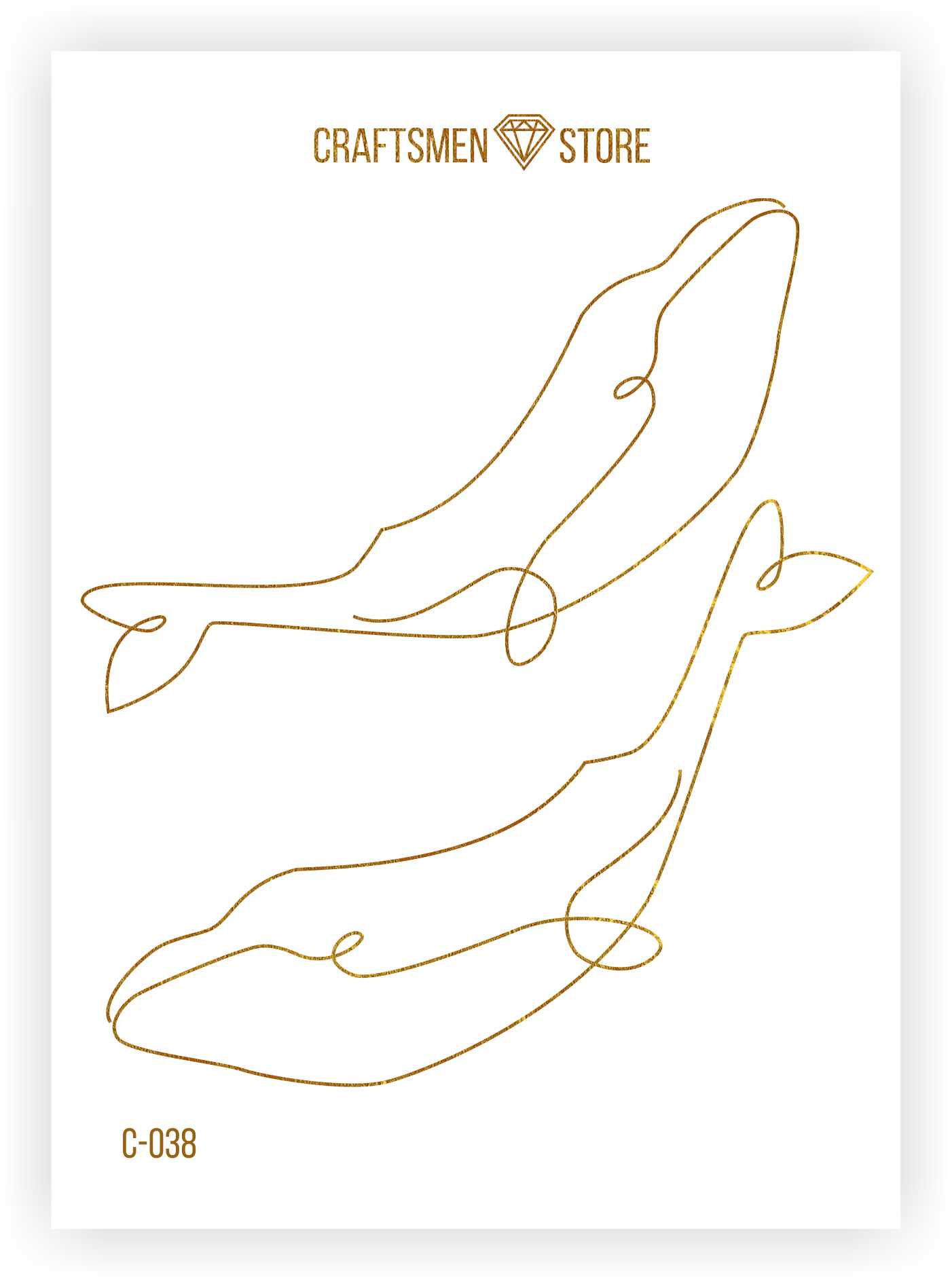 Naklejka Fine Sticker Line Art D-019