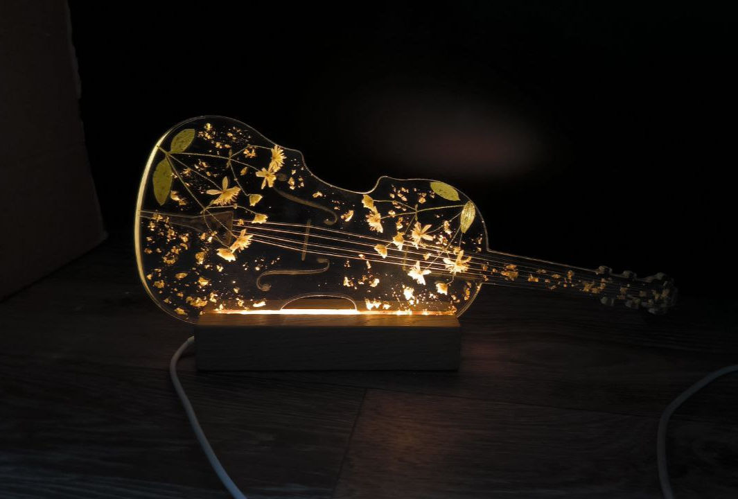 Model No. 169 Silicone mold "Violin"