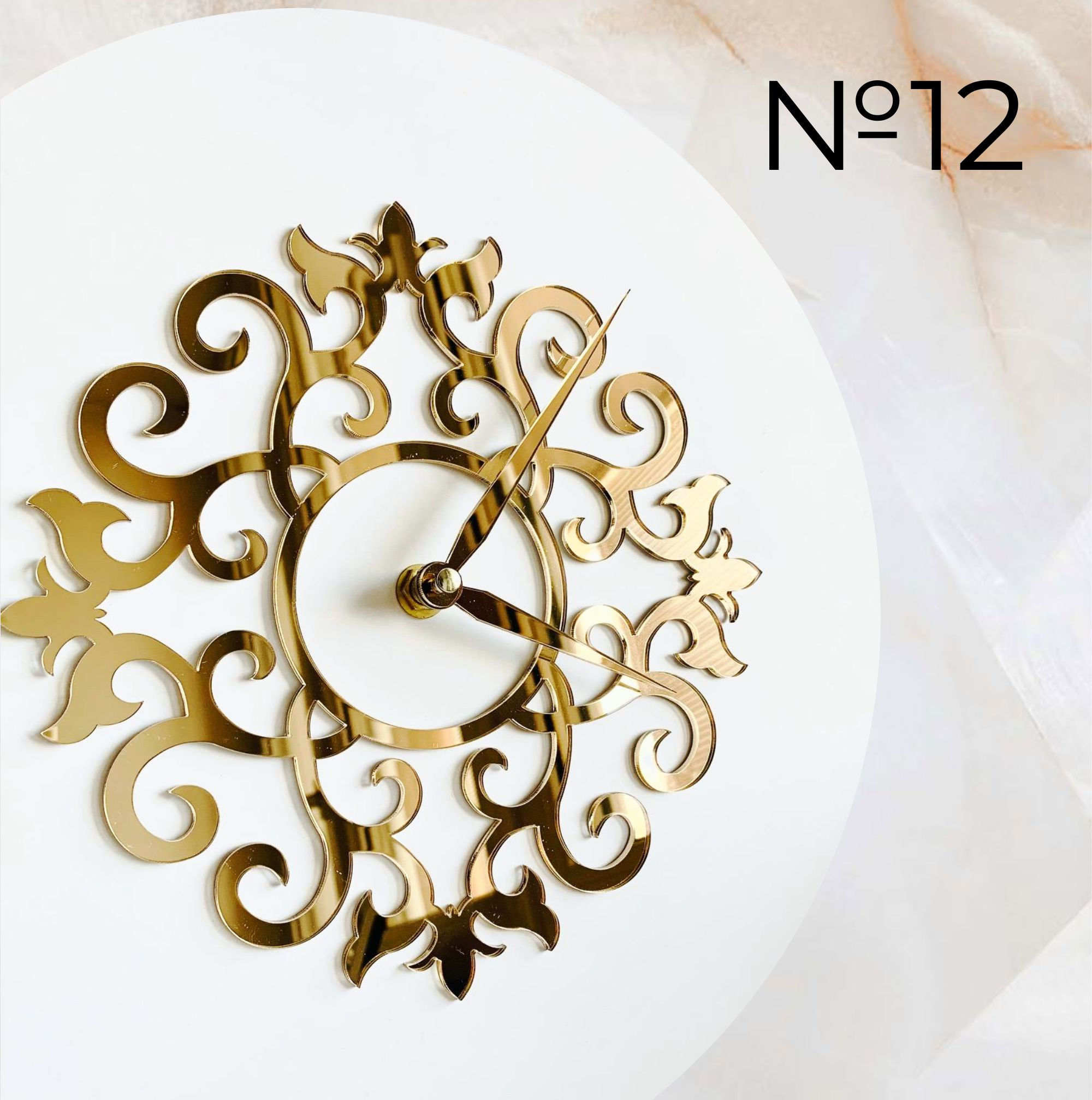 Clock decor #12