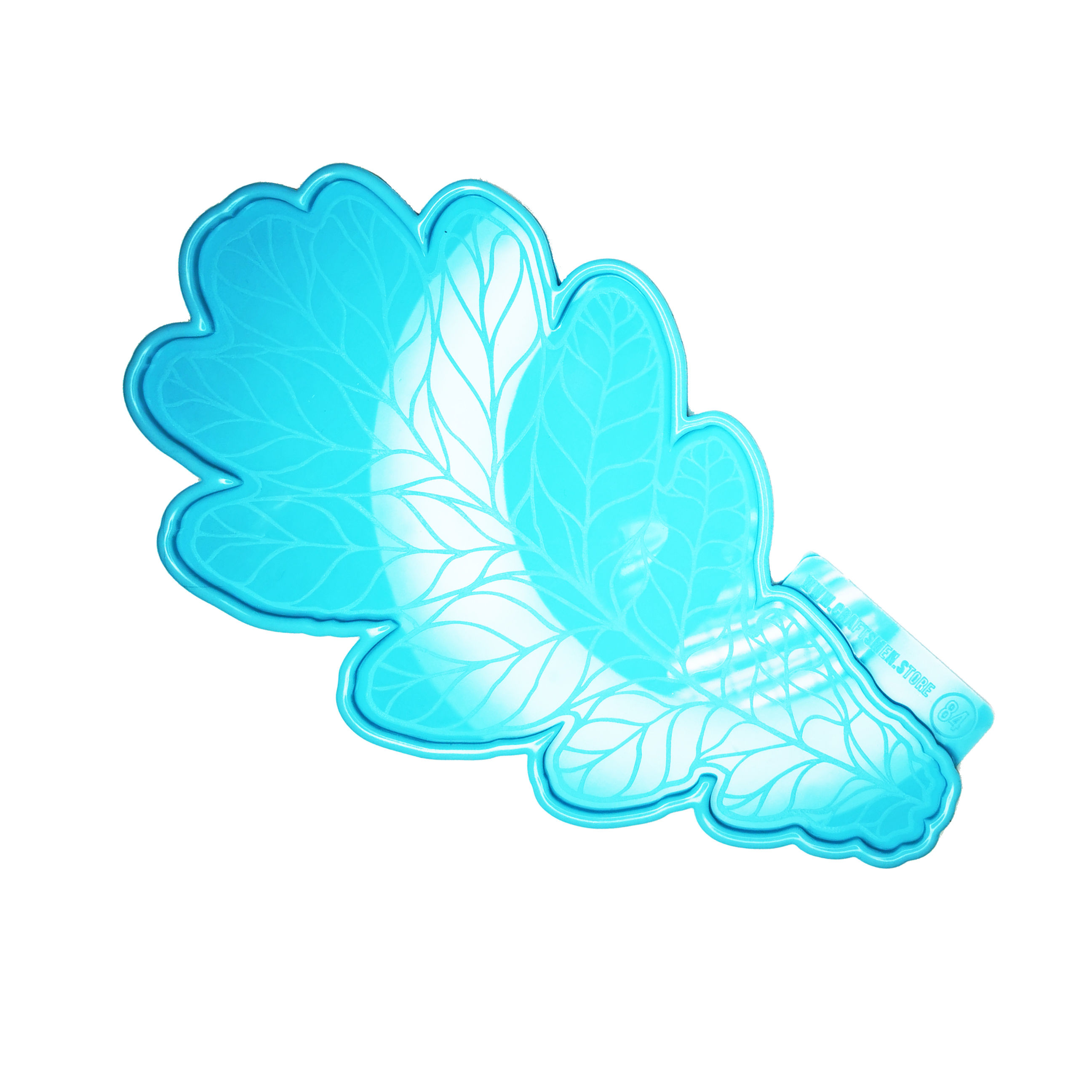 Silikonowa forma №84 liść „Dąb”, rozmiar L