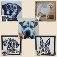 5 bijzondere portretten die als kerstcadeau aan hondenbezitters zijn gegeven. 