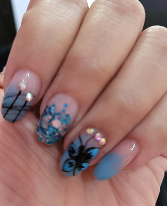 art nail esmaltamento