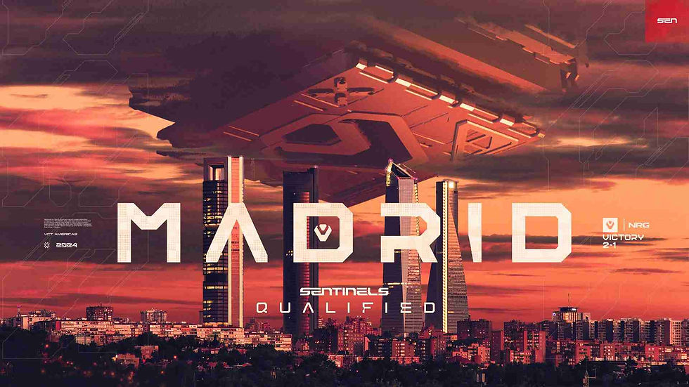 Sentinels qualify for Madrid Masters