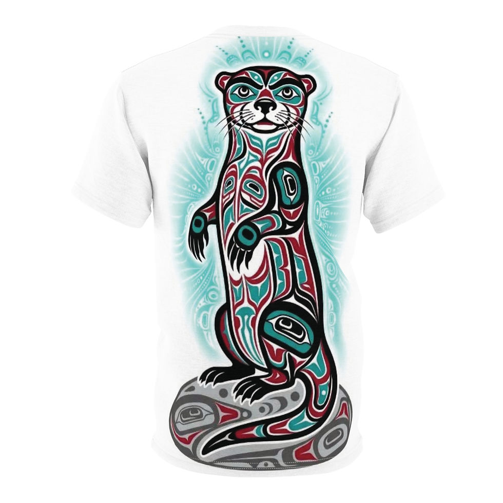 Thumbnail: Otero Graphic Tee — 'Otero' Text All-Over Print T-Shirt