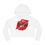 Thumbnail: Bella kiss me Cropped Hooded Sweatshirt