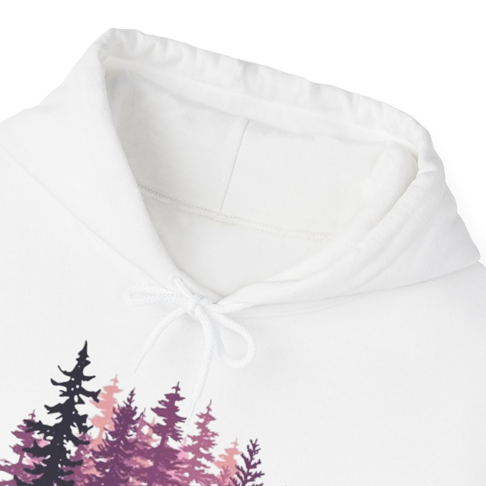 Thumbnail: Whisperers of the Night Hoodie – Moonlit Floral Gothic Pullover