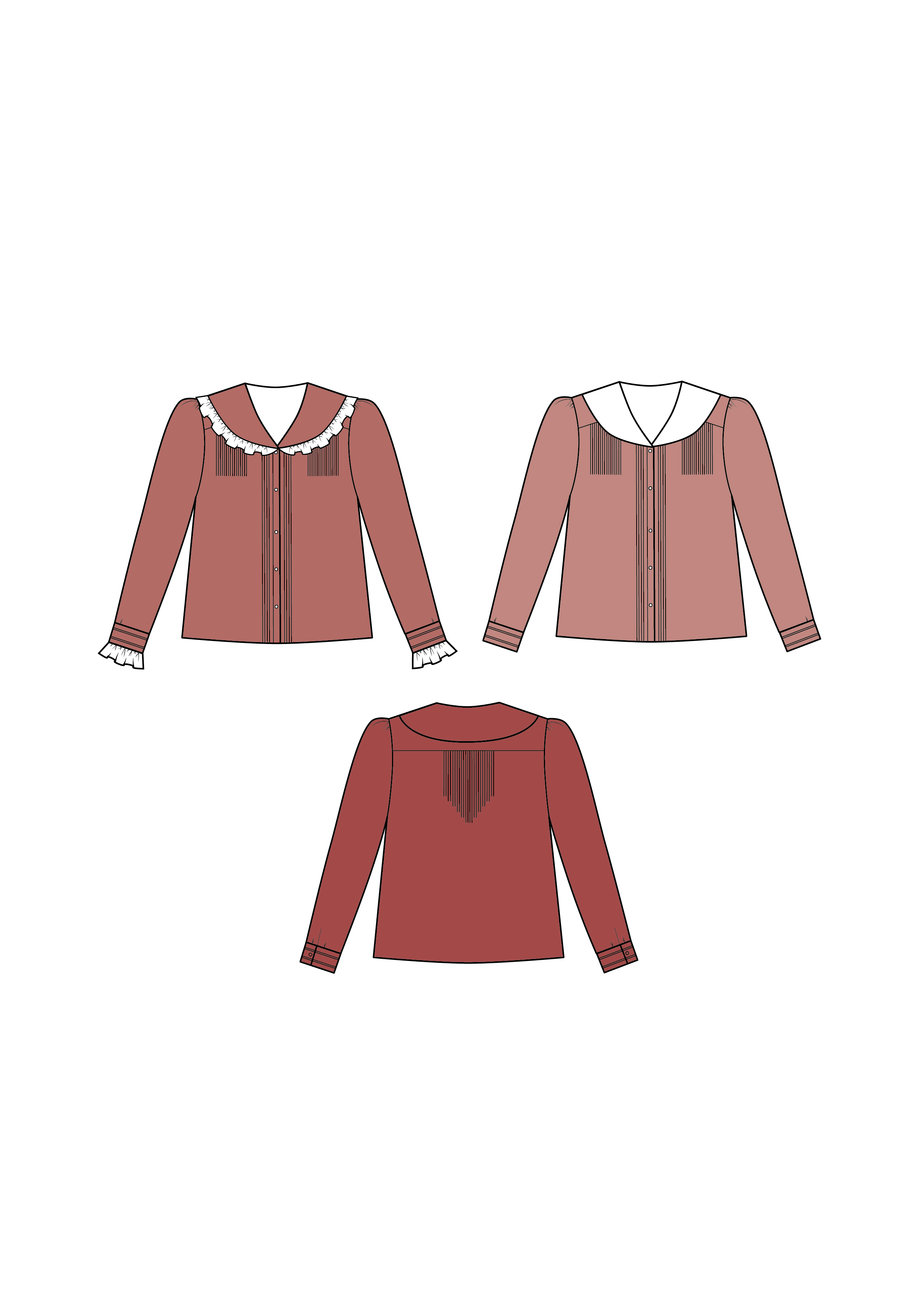 Patron PDF - Blouse Elisabeth