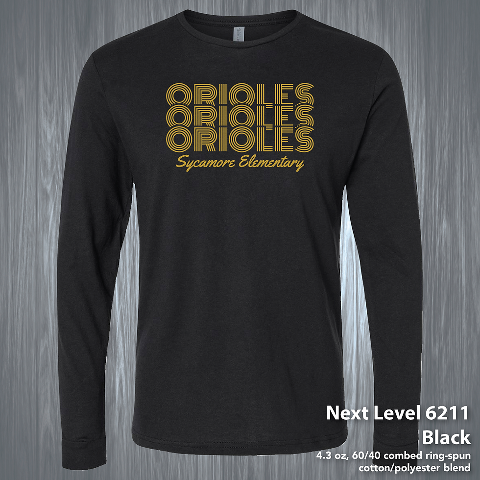 Thumbnail: Sycamore - Triple Orioles Longsleeve