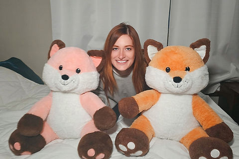 Finn & Dixie XL Plushie that Laughs! | Saveafox