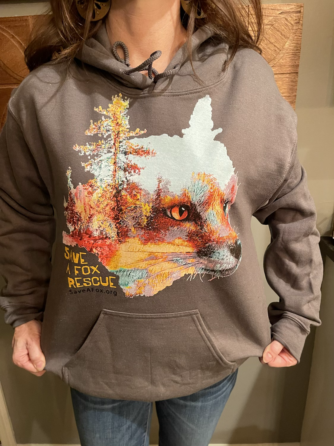 Hoodie! SaveAFox Wilderness!