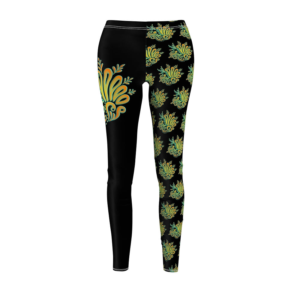 Thumbnail: Leggings: Design 001 Orange Gradient
