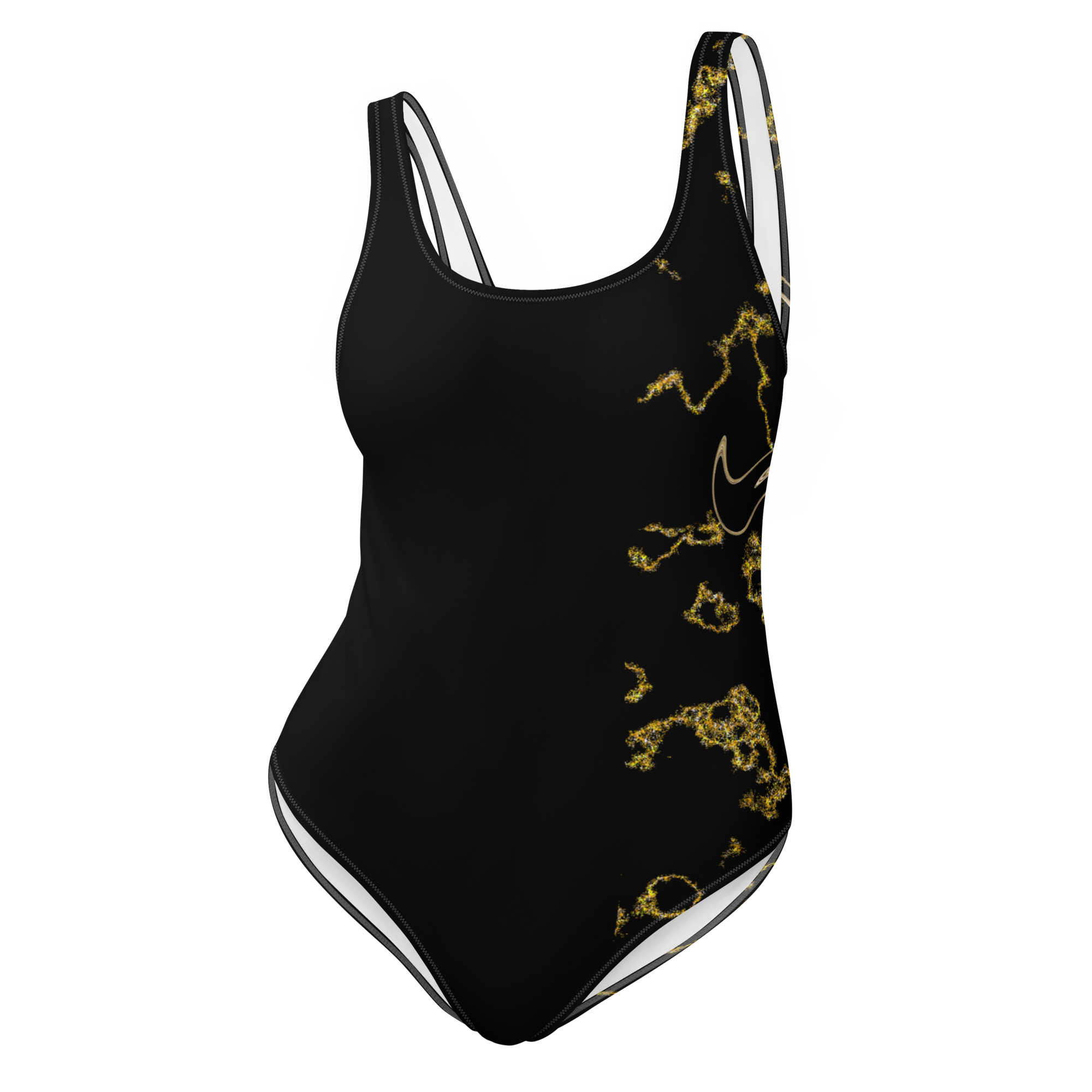 Marble Luxury One-Piece Swimsuit