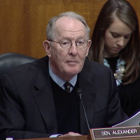 Lamar Alexander Calls Congress a 'Highly Efficient Virus Spreading Machine'
