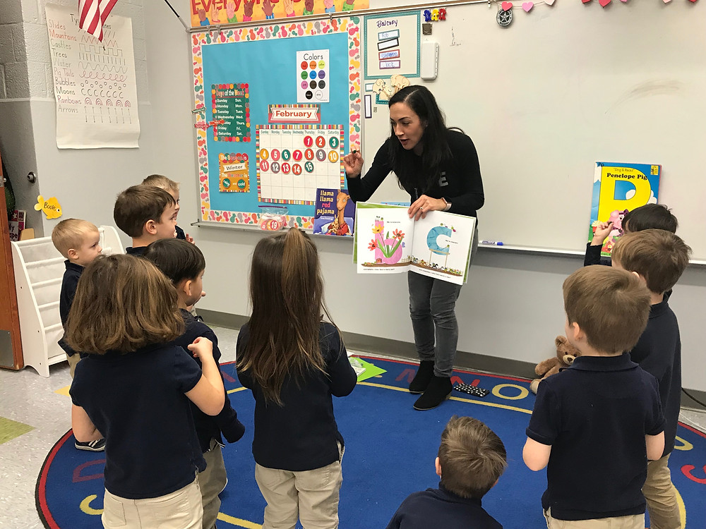 Nicole teaching