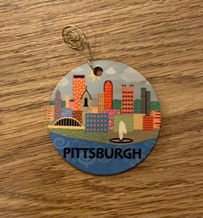 Pittsburgh  Ornament - April Minech