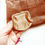 Thumbnail: Vintage Brown Purse with Original Matching Coin Purse