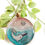Thumbnail: One of a kind Resin Narwhal & Moon Necklace