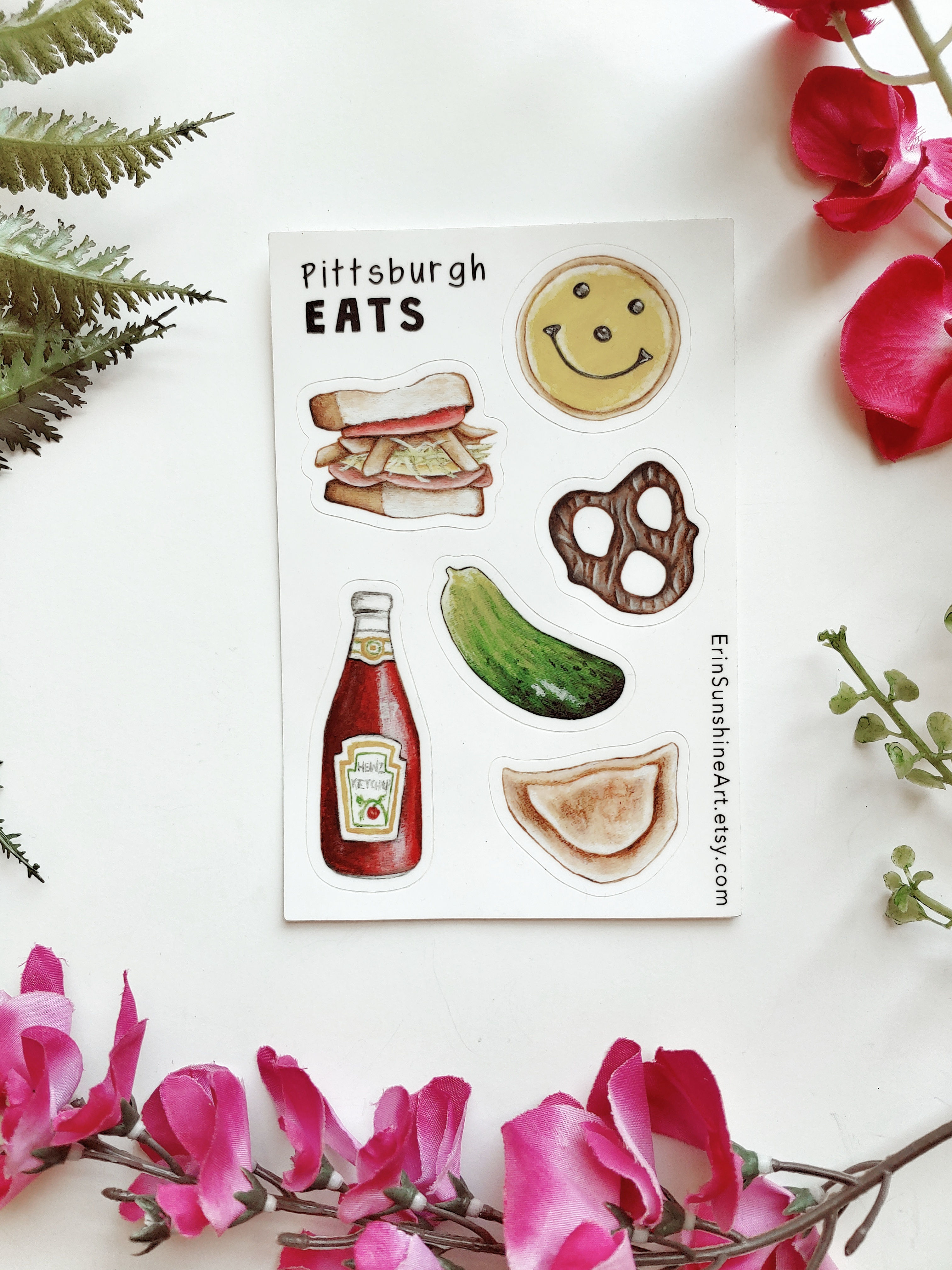 Pittsburgh Favorites: Vinyl Sticker Pack