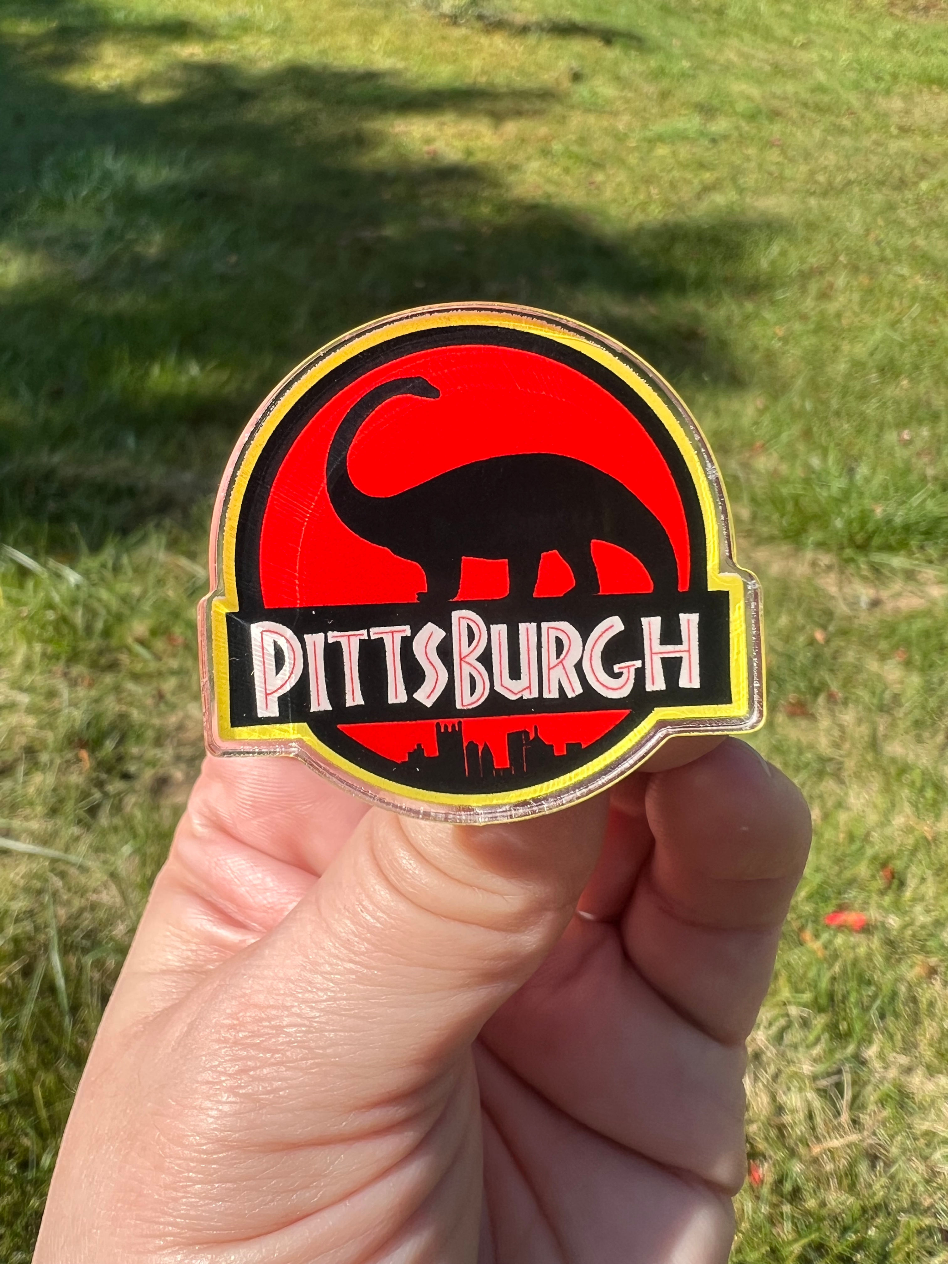 Pittsburgh Dippy the Dinosaur Pin