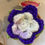 Thumbnail: Crocheted Flower in Pot - Blue and White