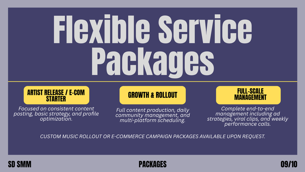 I - PACKAGES