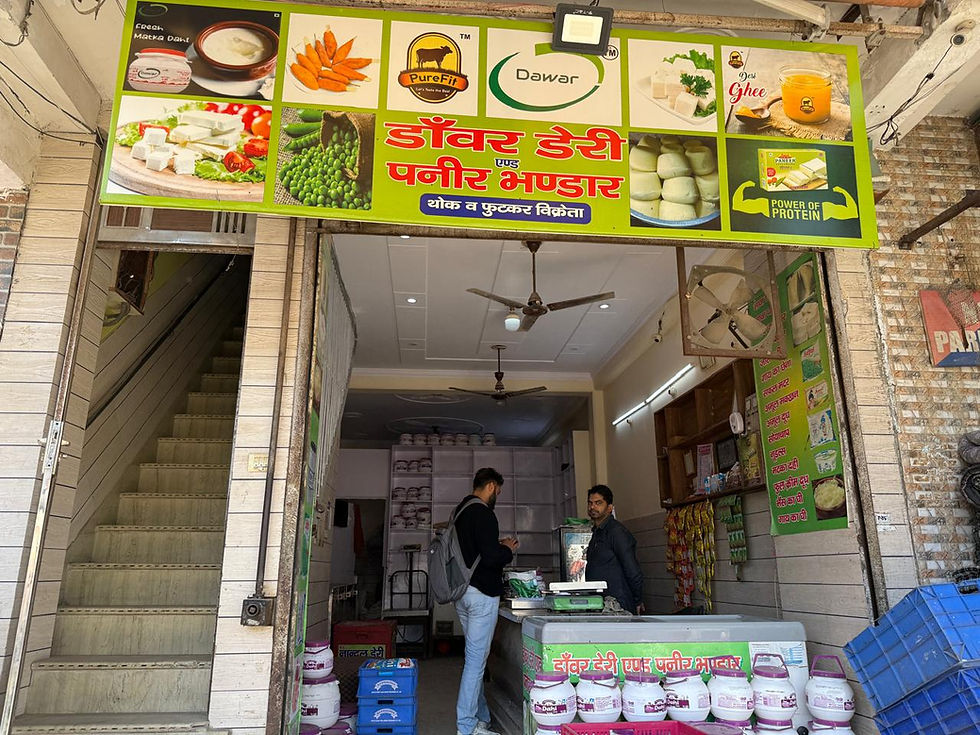 Fresh dairy produts from Guddu Malik