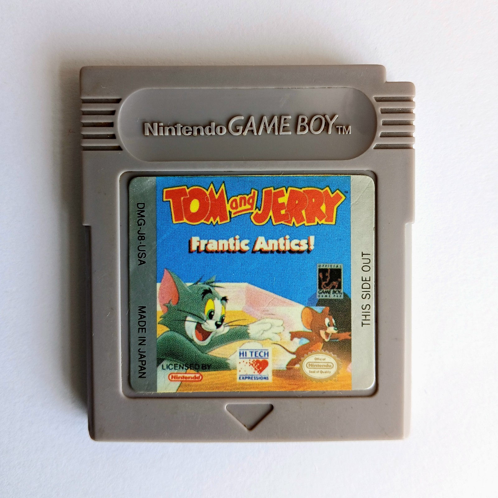 Tom and Jerry Frantic Antics! USA Nintendo Gameboy Game Cartridge only