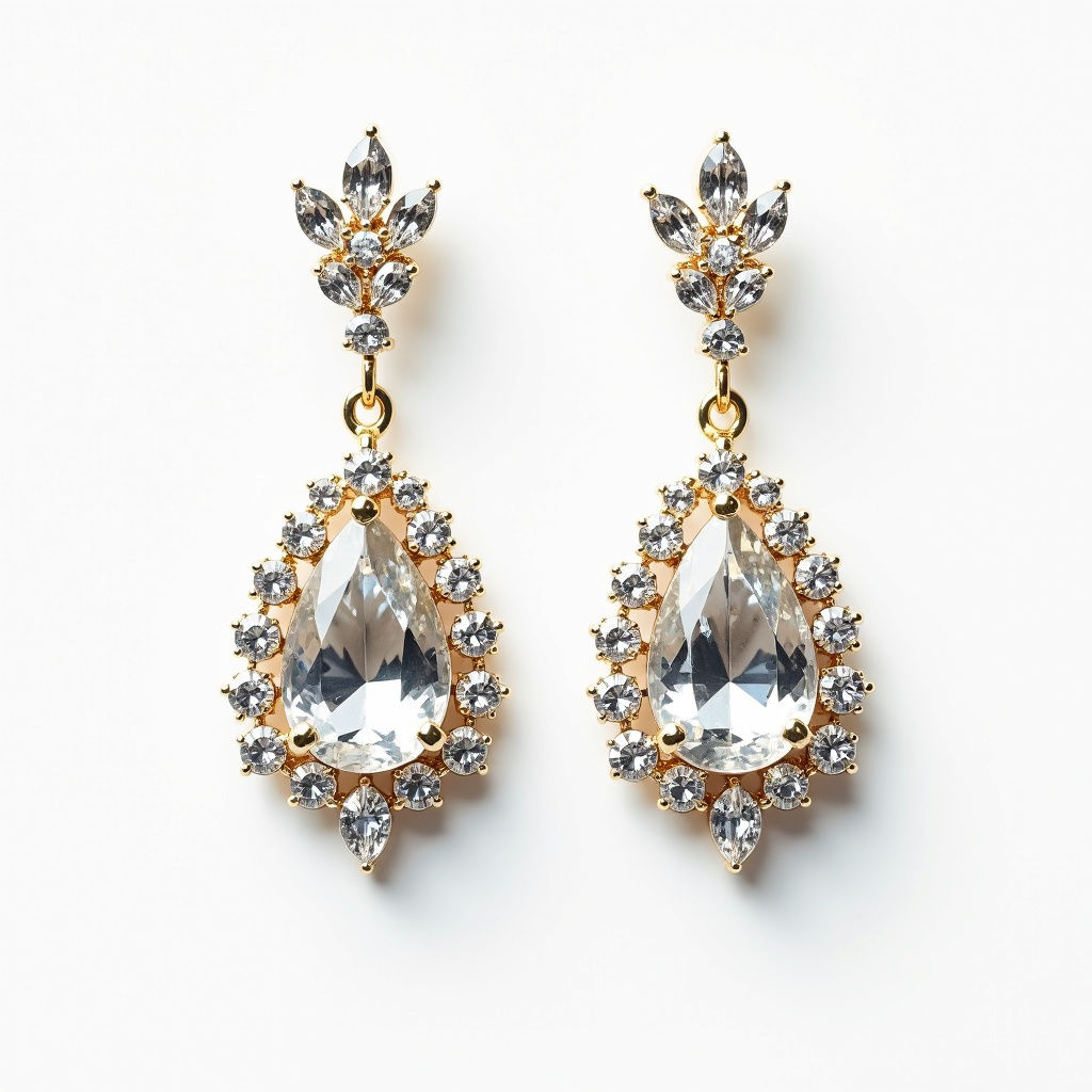 Crystal Drop Earrings