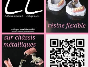 résine flexible sur châssis métallique