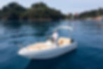 Marinello – private boat for romantic couples' excursions on the Italian Riviera