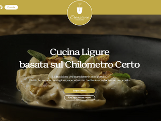 Creazione Sito Web per Ristorante, con Calendario Eventi e Sviluppo Gestionale per le Prenotazioni.