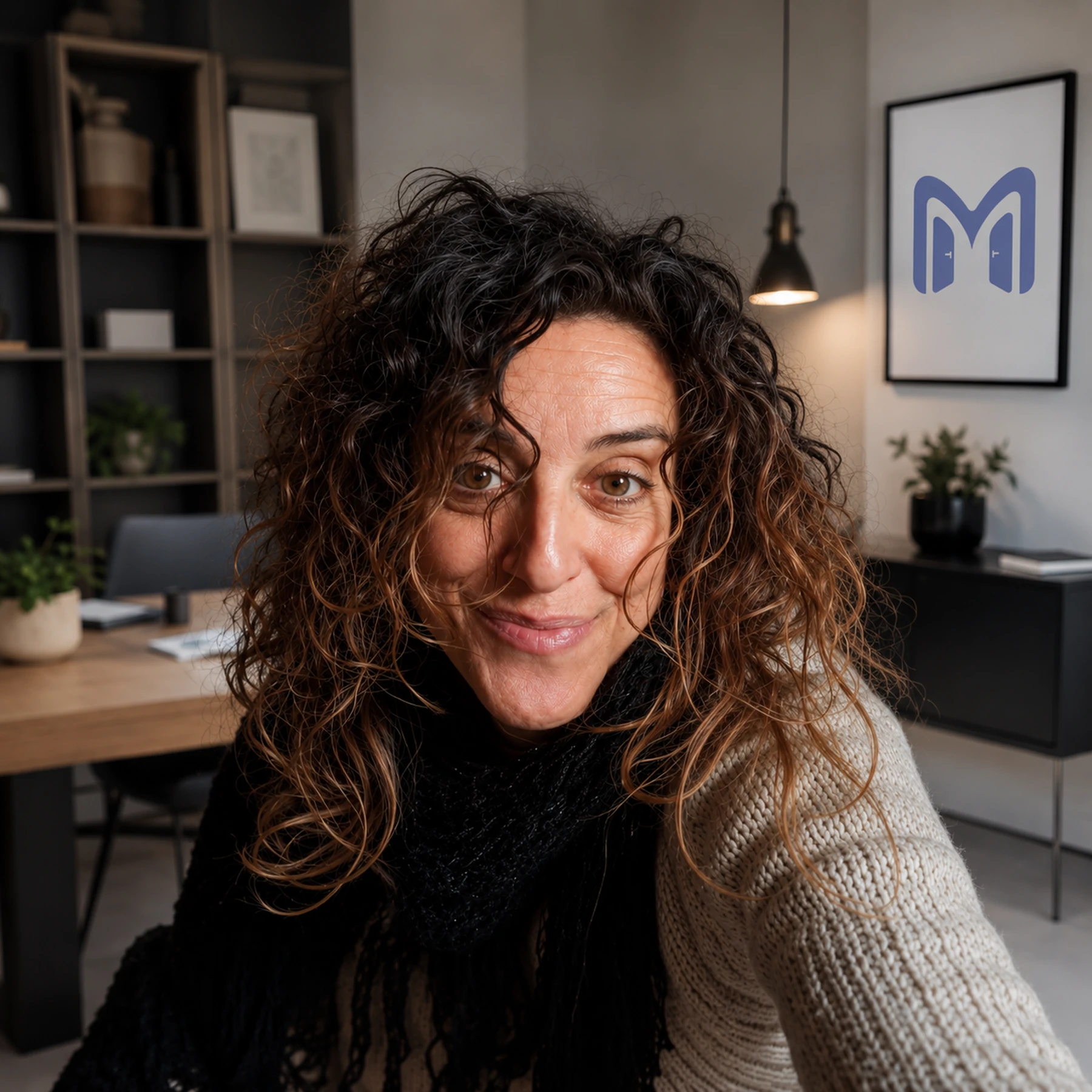 Marilena Ancona, che segue personalmente le case e l'accoglienza degli ospiti