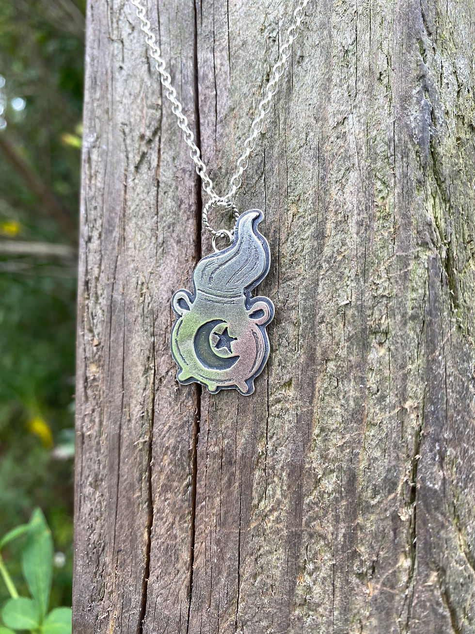 Thumbnail: Witchy Cauldron Necklace