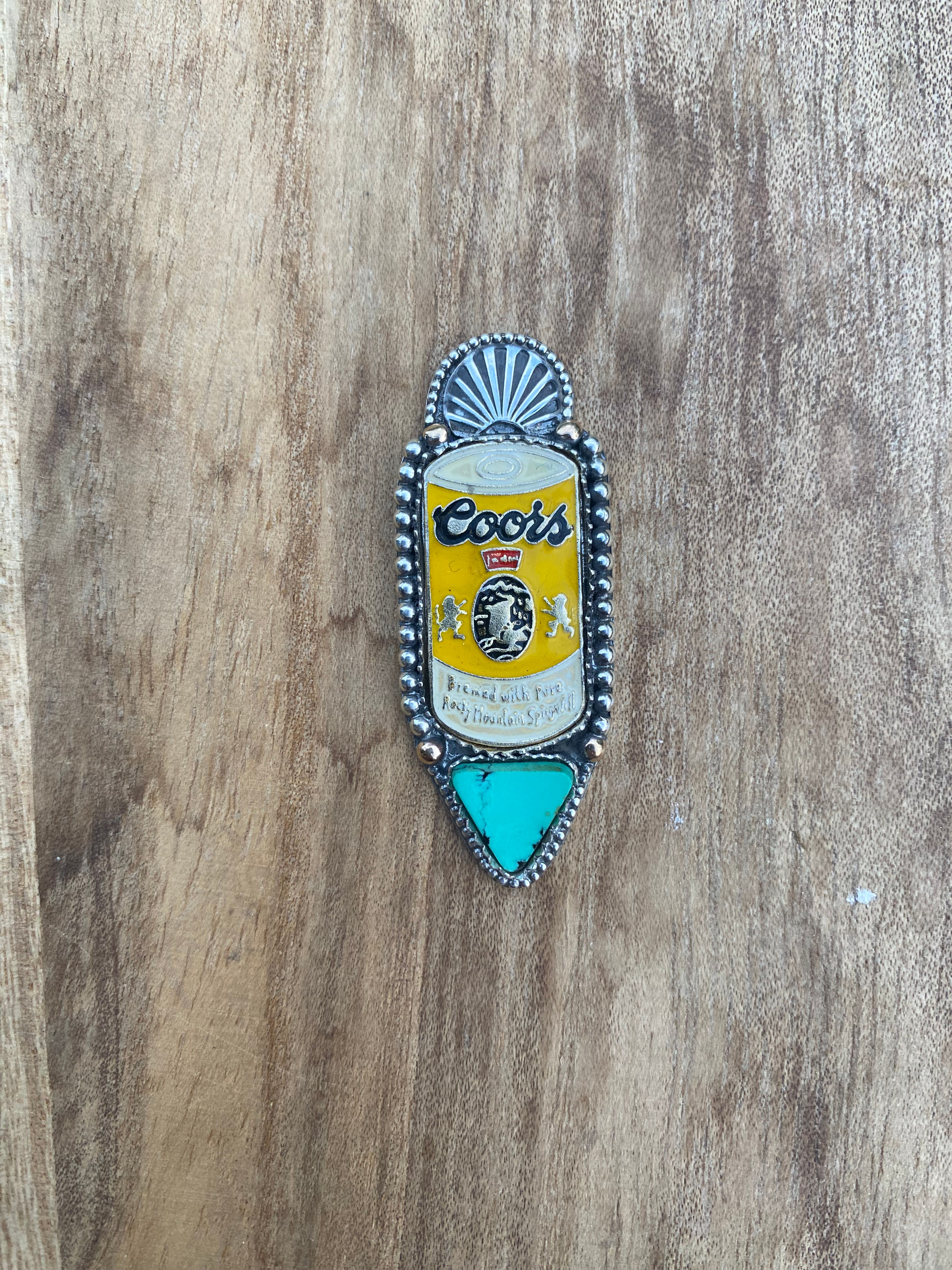 Coors Made to Size Ring or Necklace Pendant