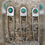Thumbnail: Sonoran Gold Turquoise Jumbo Safety Pins