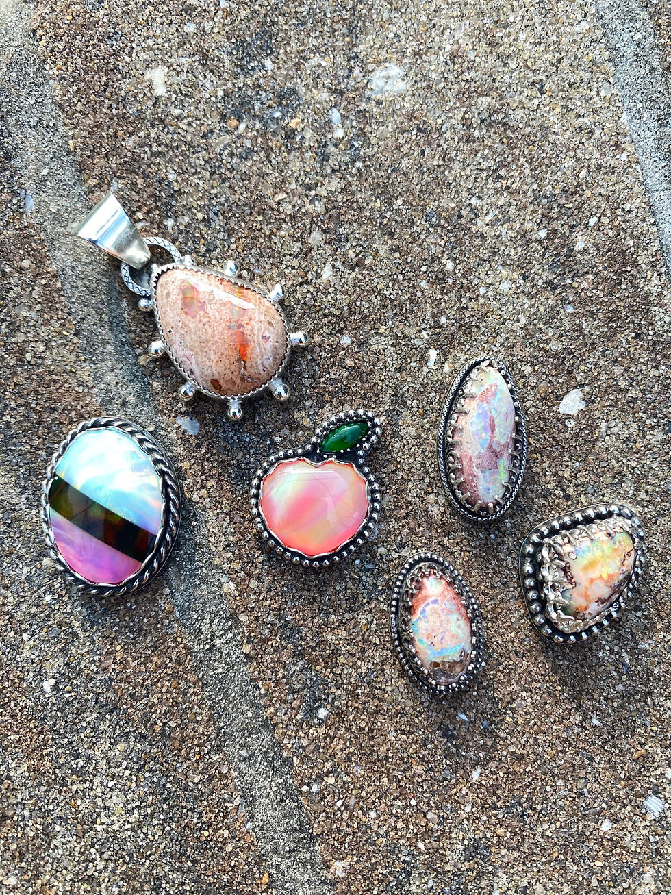 Thumbnail: Fire Opal - Made to Size Ring