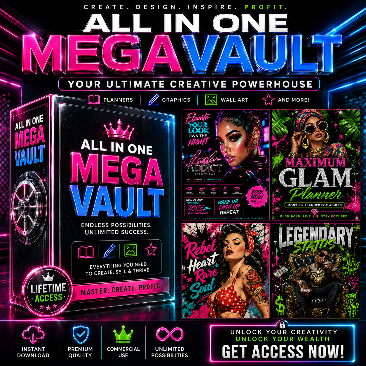 The Digital Hustle Mega Vault (Ultimate Edition)