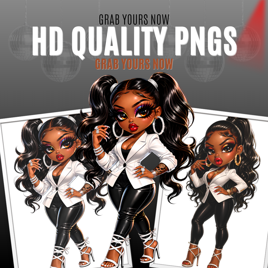 💼✨ Boss CEO Glam PNG Bundle (2 Designs)