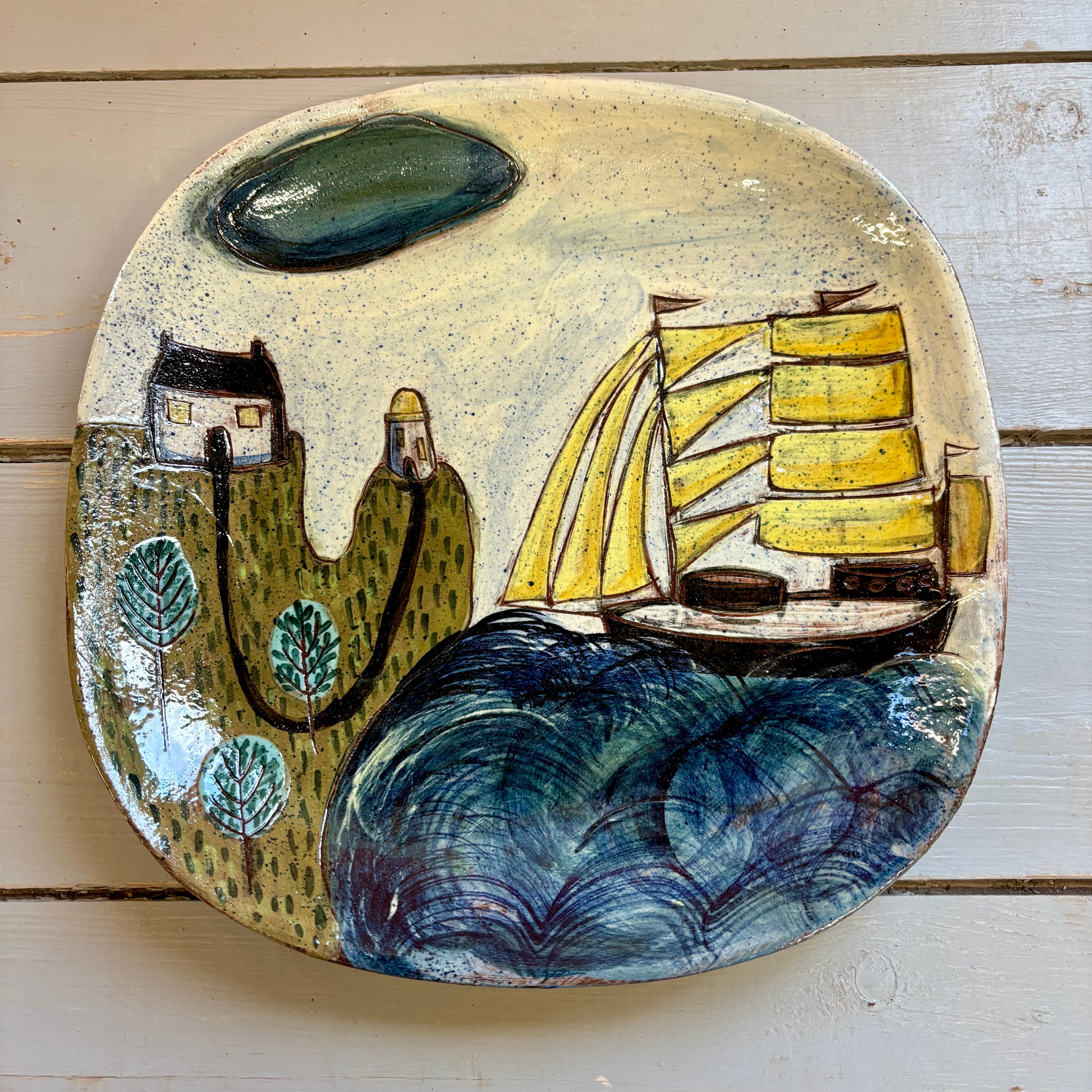 Tall Tales Ship Platter
