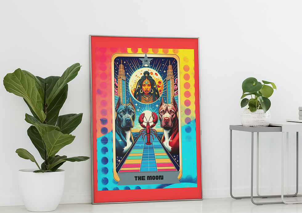Thumbnail: Heroes Within Tarot Collection | The Moon