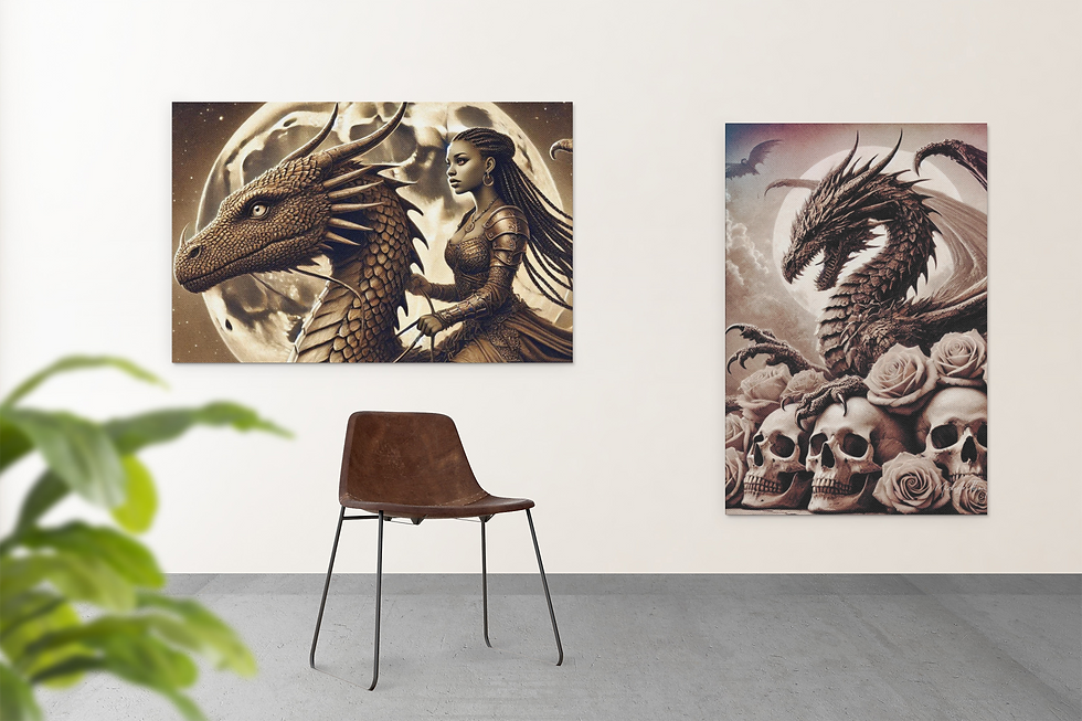 Thumbnail: Protection of the Dragon | Moonlit Majesty: The Warrior’s Flight