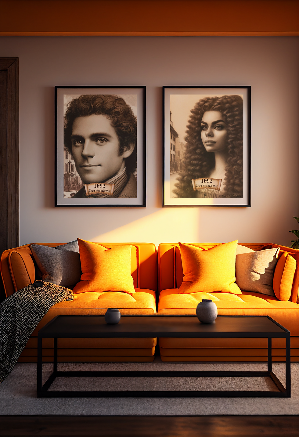 Thumbnail: 1692 Salem Art Print | Glimpse Beyond Reason