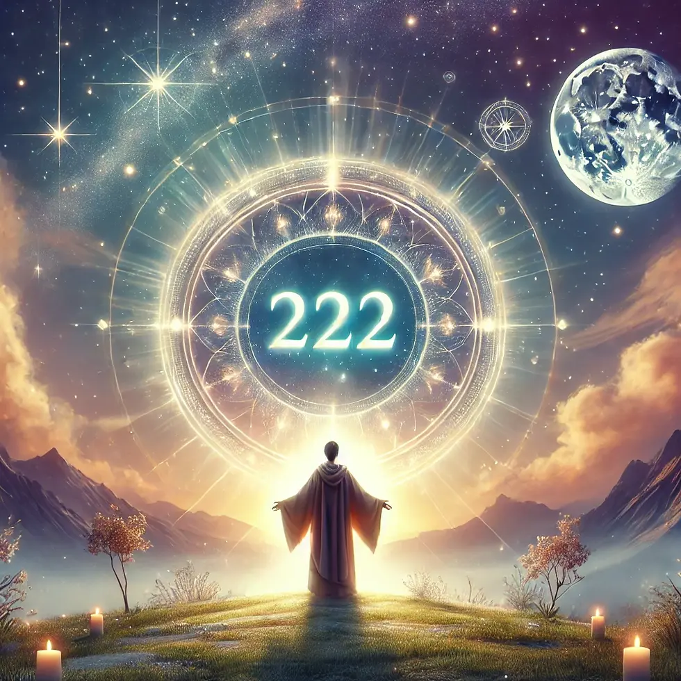222 portal concept calming and empowering