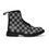 Thumbnail: Men's Canvas Boots | Black and White Septogram