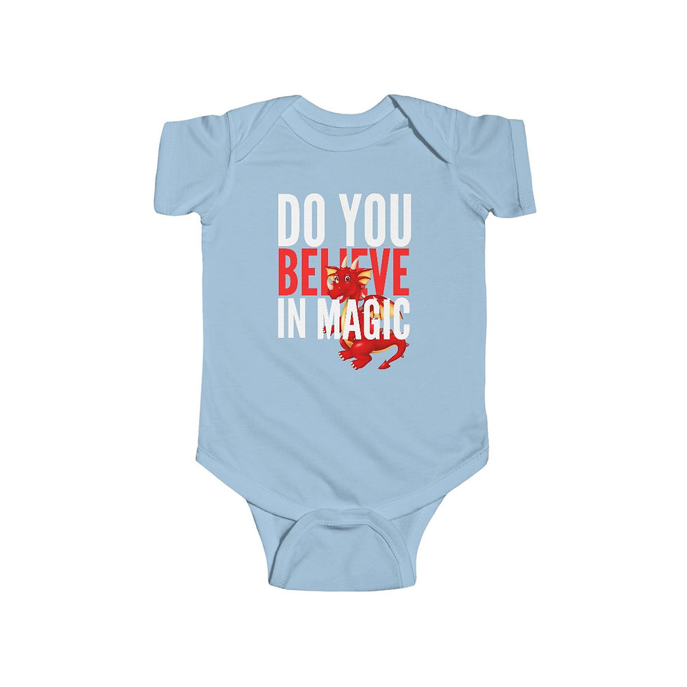 Thumbnail: Infant Fine Jersey Bodysuit | Do You Believe In Magic