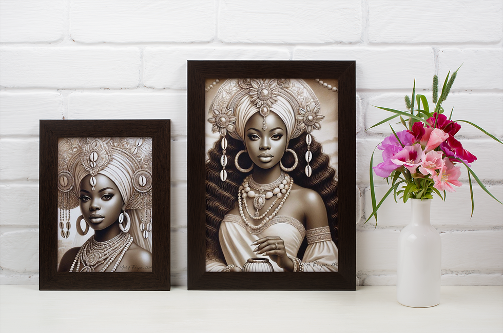 Thumbnail: Aje Art Print | Wealth of Nations: Aje’s Blessing
